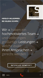 Mobile Screenshot of holzbau-schmaeh.de